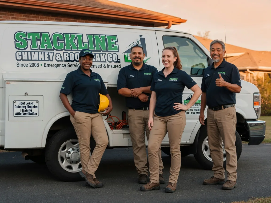 Chimney flashing repair company in Saint Francis, SD